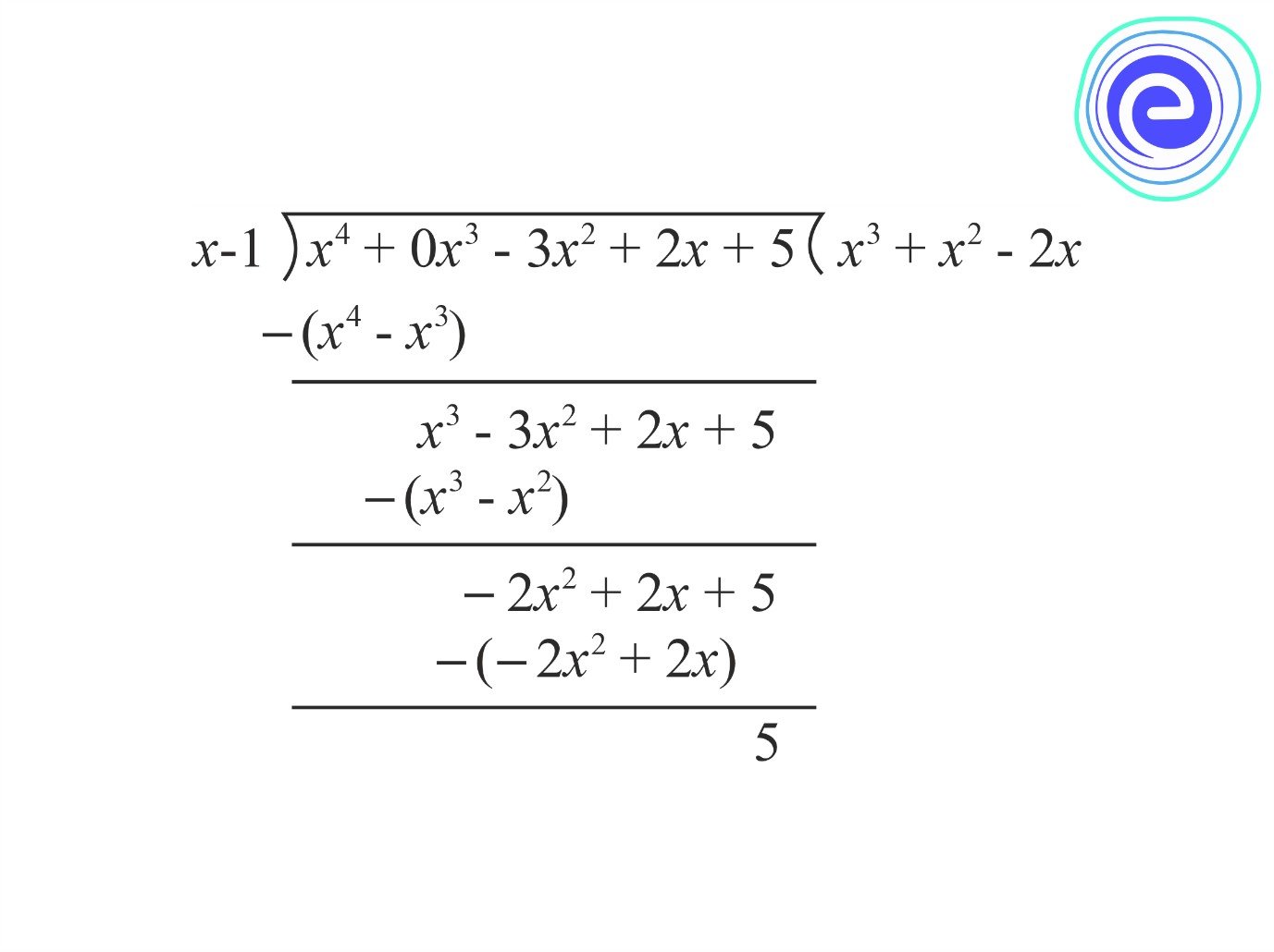 Remainder Theorem