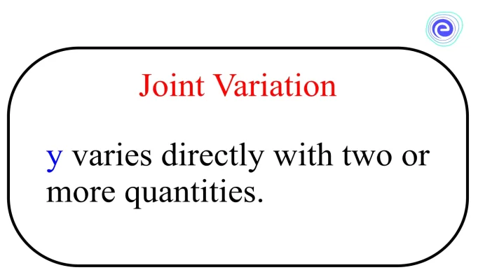 Joint Variation