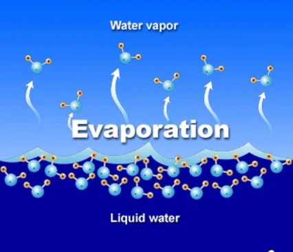 Process of Evaporation