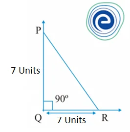 right angled isosceles triangle